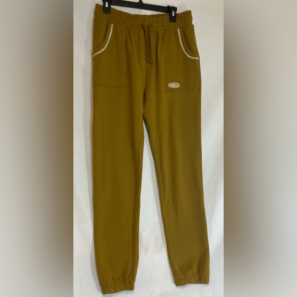 Kangol Men’s Workwear Joggers 3D Fatigue Style Pockets Contrast Stitching Size M